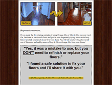Tablet Screenshot of fixmyfloors.com